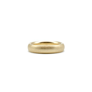 Yellow 5mm Heavy Dome Band