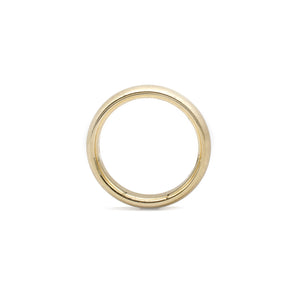 Yellow 5mm Heavy Dome Band