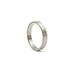White Thin Flat Band