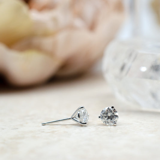 1.25ctw Classic Diamond Studs