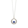 Sapphire Moonrise Pendant