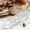 Peach Montana Sapphire Necklace
