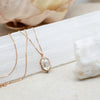 1.74ct Shield F Bezel Pendant