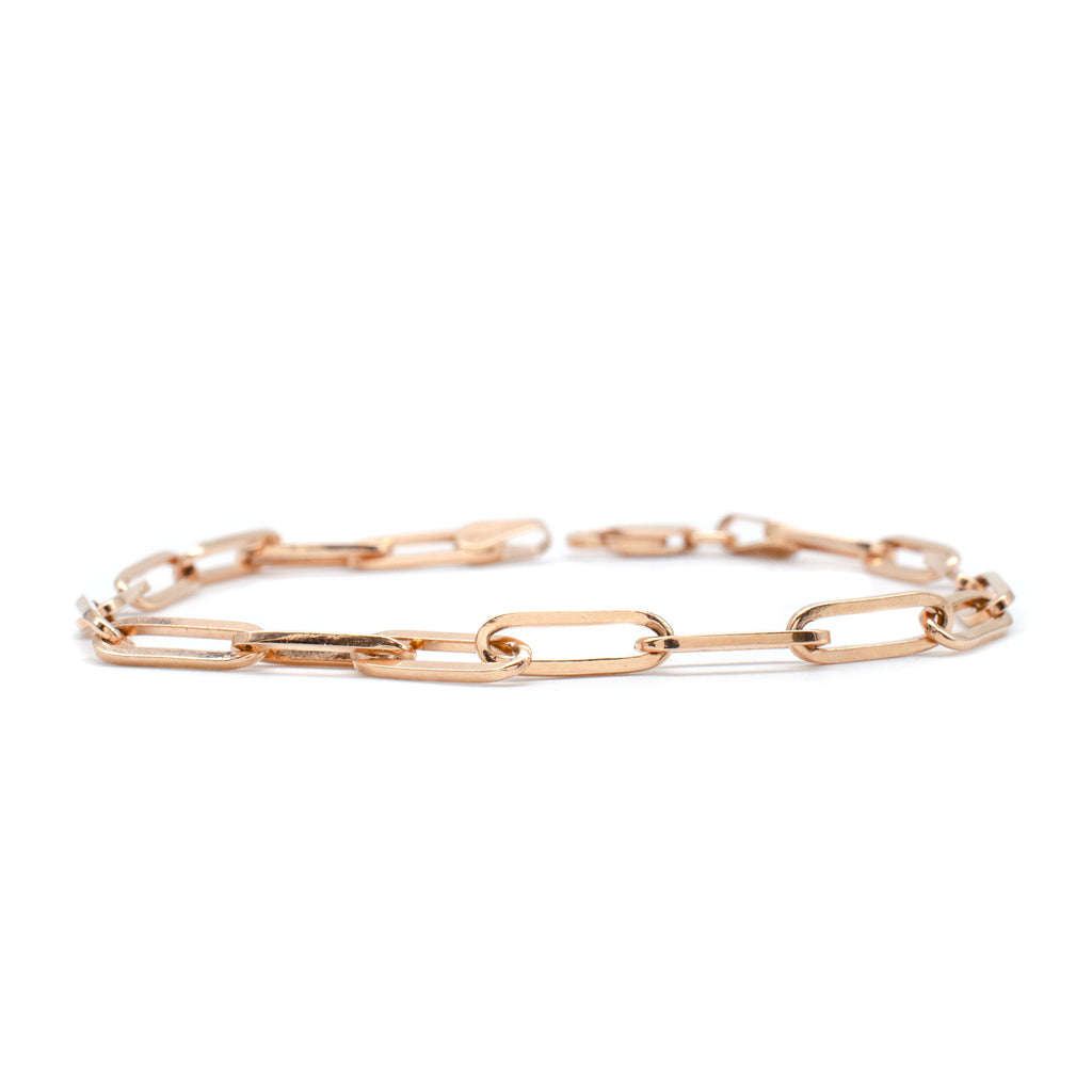 Rose Paperclip Bracelet