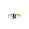 VP Milgrain Sapphire Solitaire