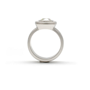 Muse Ring with Reclaimed Vintage Diamond