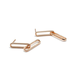 Rose Paperclip Dangles