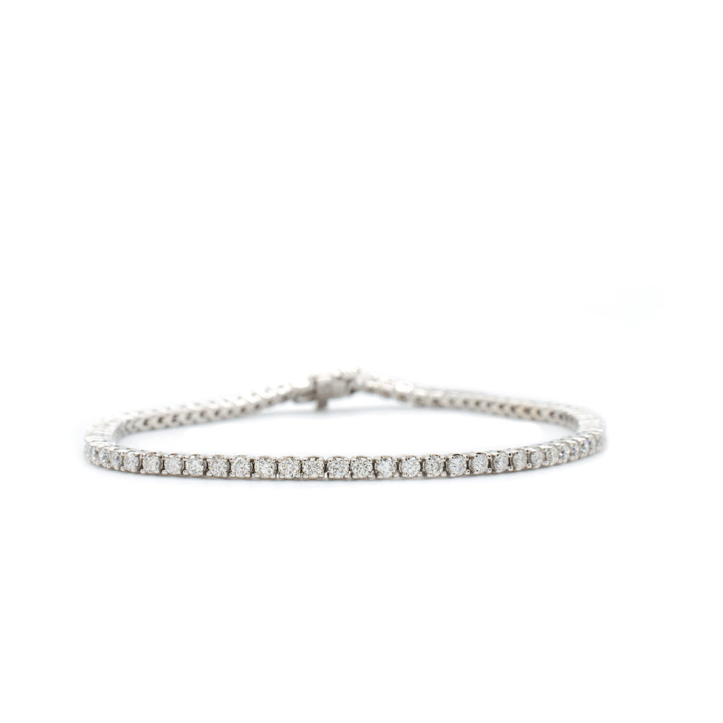 2ctw Diamond Line Bracelet