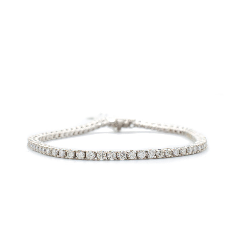 3ctw Diamond Line Bracelet