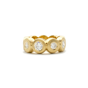 Chunky Bezel Eternity Ring