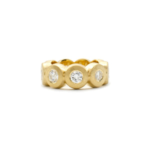 Chunky Bezel Eternity Ring