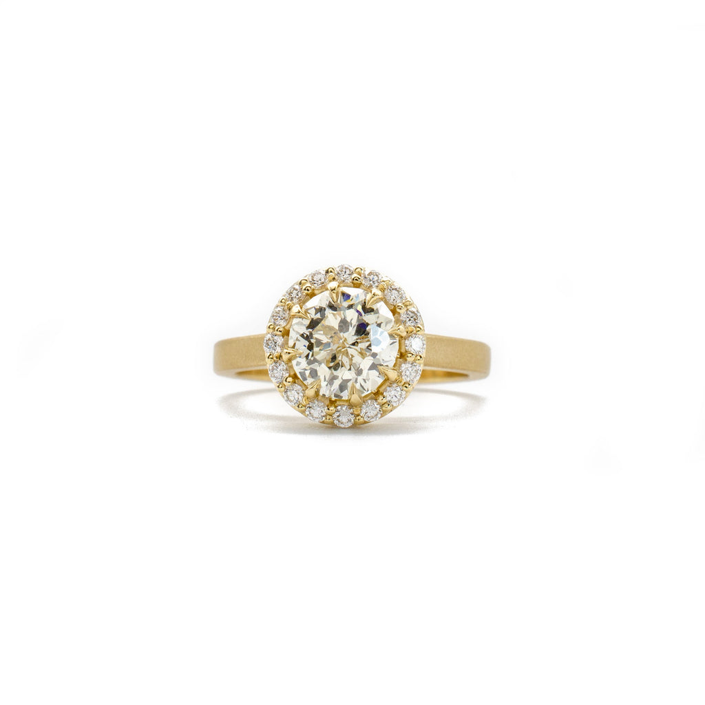 1.56ct Crown Jubilee Sheer Halo Ring