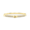 Pave' Knocker Bangle