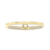 Pave' Knocker Bangle