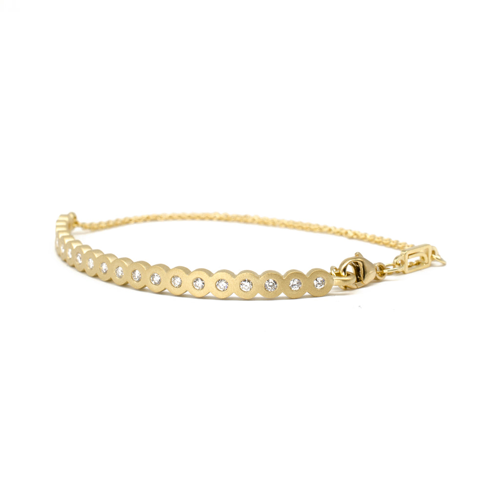 Flat Disc Bracelet