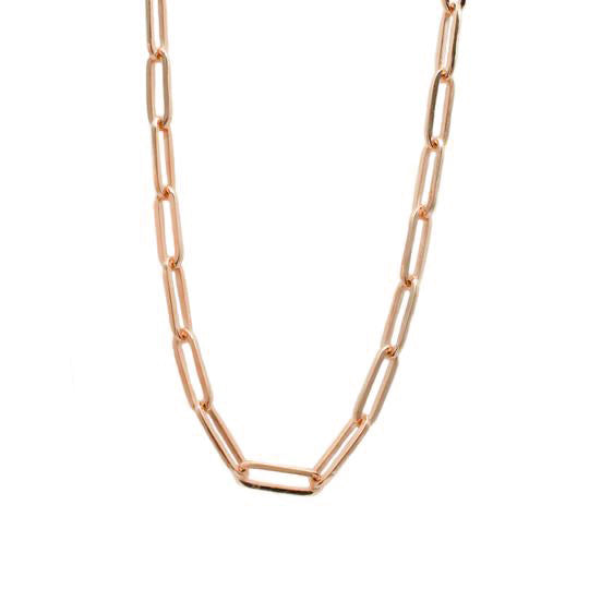 Rose Gold Paperclip Chain