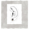 Mod Sapphire Bezel Studs