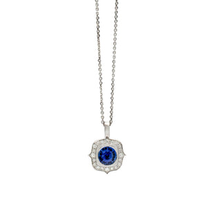 Sapphire Edith Pendant
