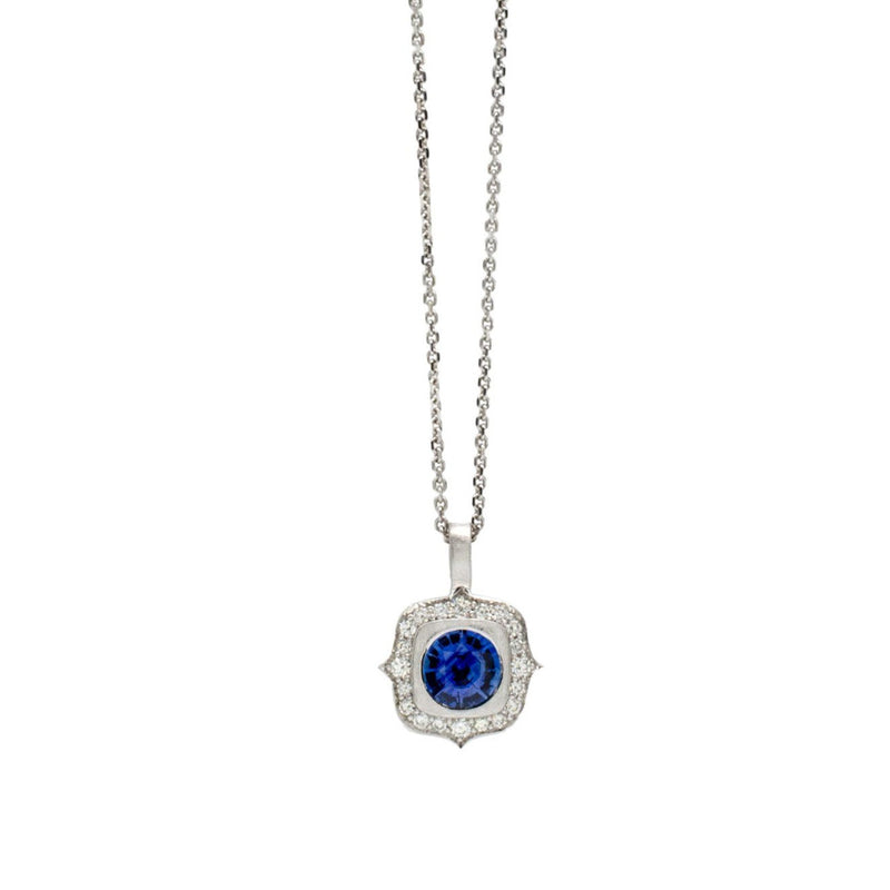 Sapphire Edith Pendant