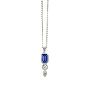 Tanzanite Trio Pendant